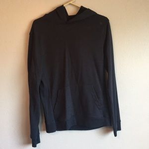 H&M Slim Fit Hoodie Dark Blue